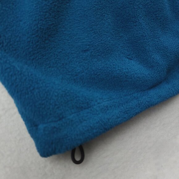 North Face Vintage Fleece Jacket Full Zip Hooded Side Zip Made USA Men's XL - Picture 15 of 15